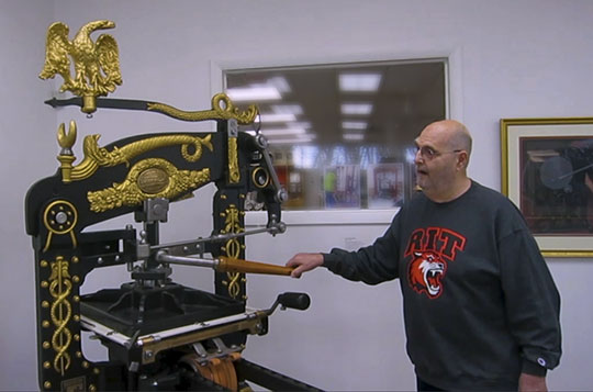 Frank Romano tours the Museum